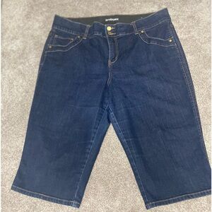 Lane Bryant Bermuda length denim short